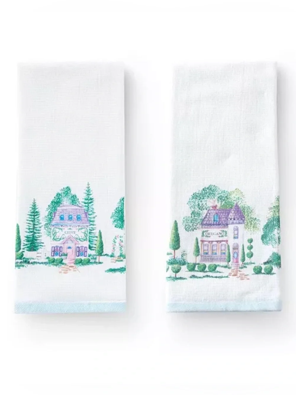 Lenox Spice Village 5-Piece Kitchen Gift Set | Apron, Oven Mitts, Kitchen Towels